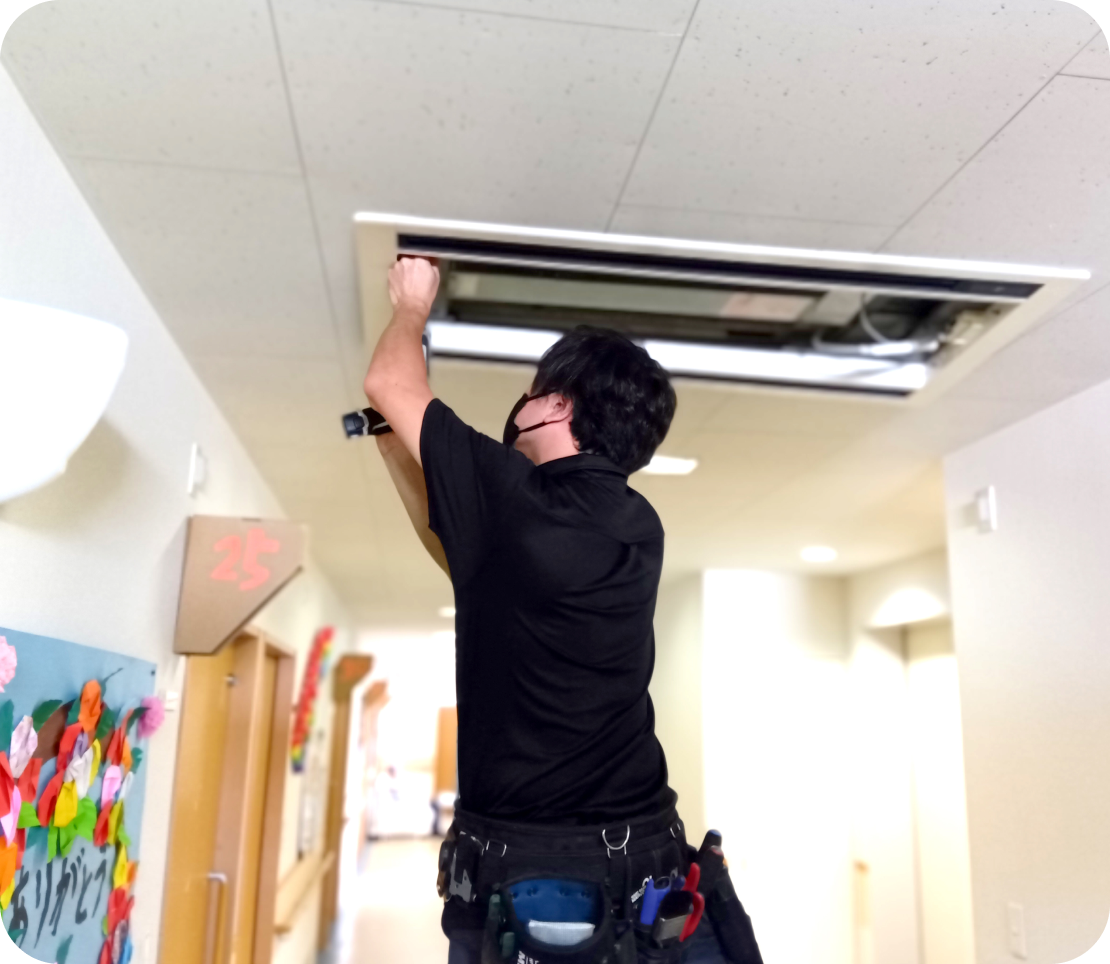 スキルを持ったスタッフ